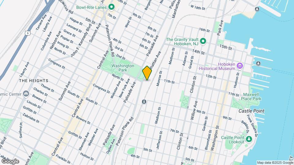 100 Manhattan Ave Map and Location Details
