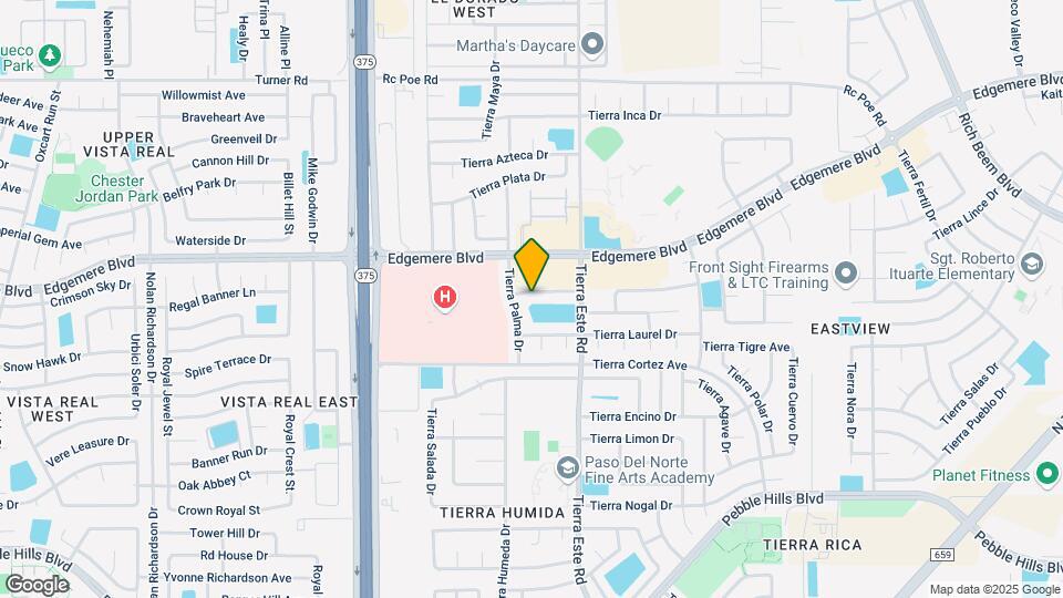 12312 Tierra Limpia Dr Mapa y Detalles de la Ubicación