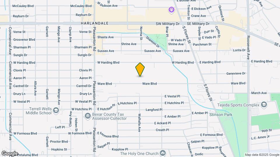 347 Ware Blvd Map and Location Details