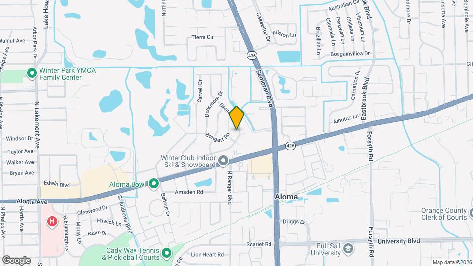 701 Denton Rd Map and Location Details