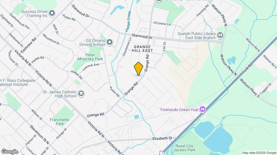 354 Grange Rd Map and Location Details