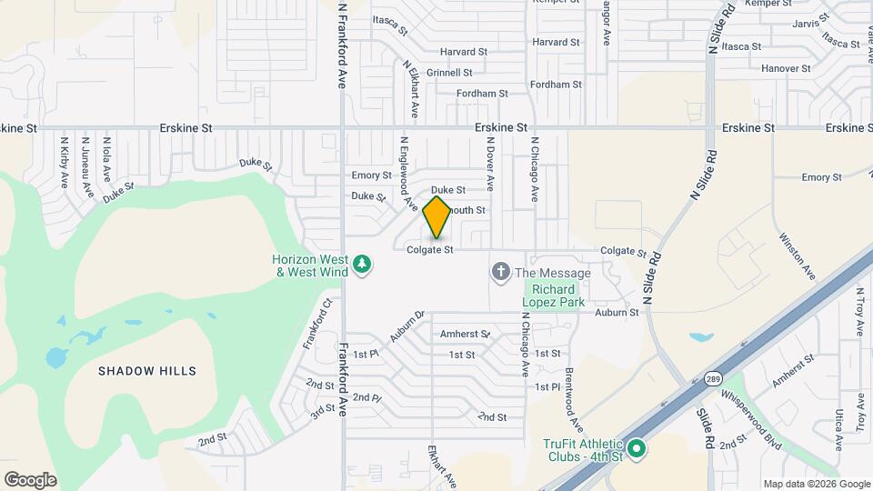 302 N Englewood Ave Map and Location Details