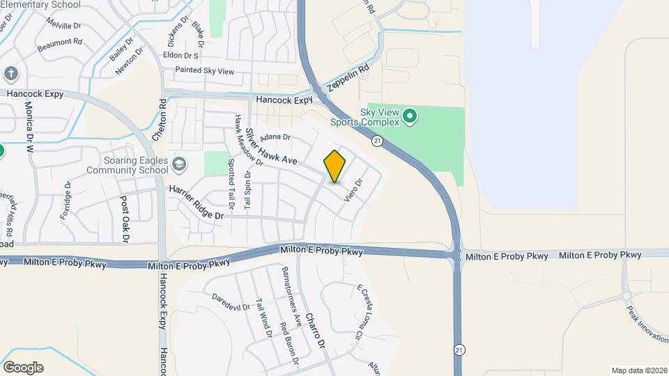 5014 Hawk Meadow Dr Map and Location Details