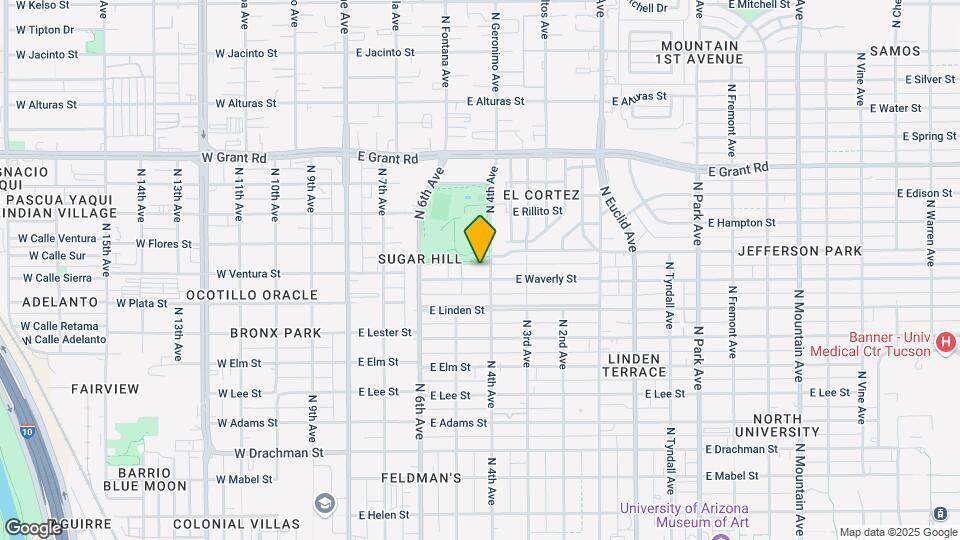 333 E Waverly St Map and Location Details