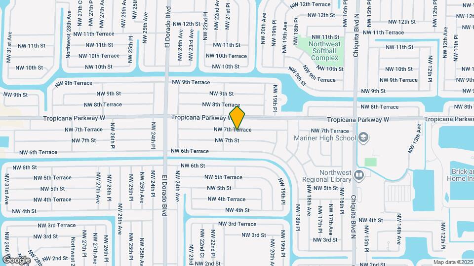 2050 NW 7th Terrace Map and Location Details