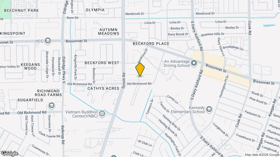 13034 Birch Grove Dr Map and Location Details