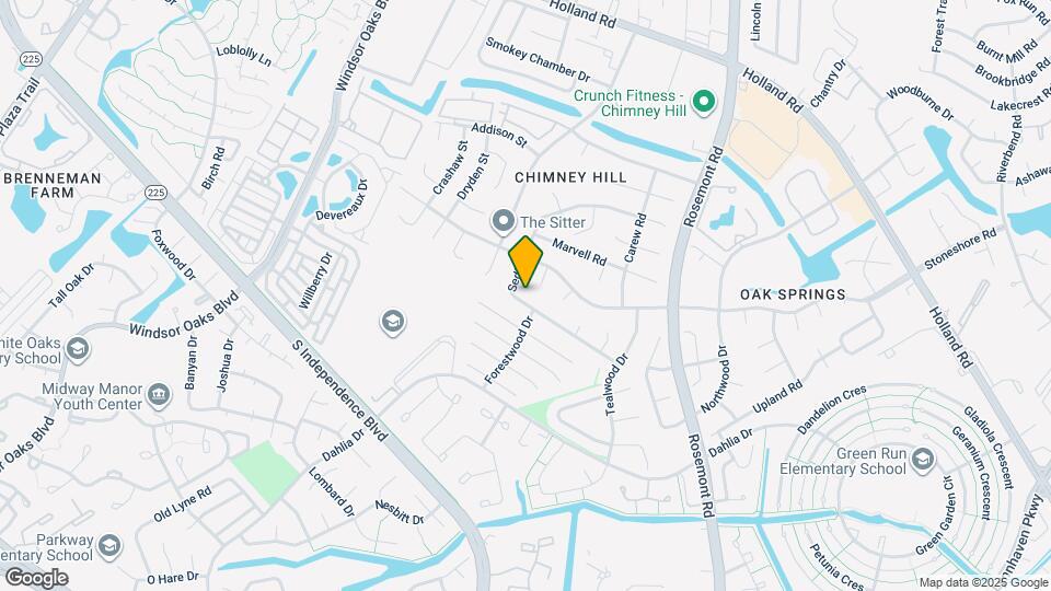 924 Sedley Rd Map and Location Details