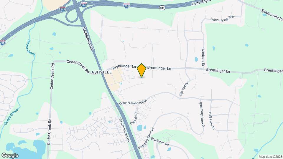 8202 Glenway Ct Map and Location Details