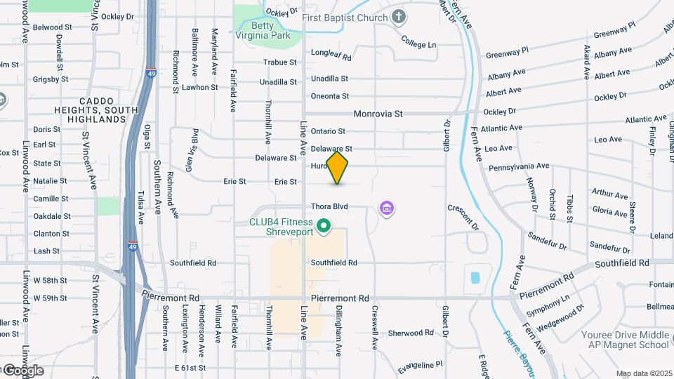 623 Erie St Mapa y Detalles de la Ubicación