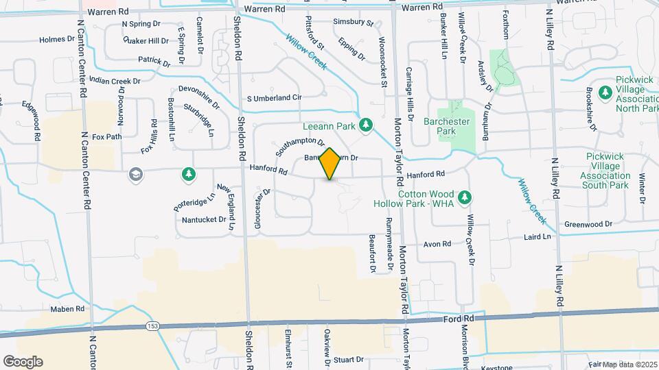 43805 Hanford Rd Map and Location Details