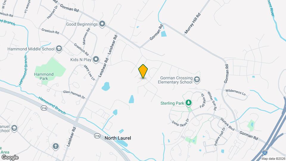 7907 Olive Branch Ln Map and Location Details