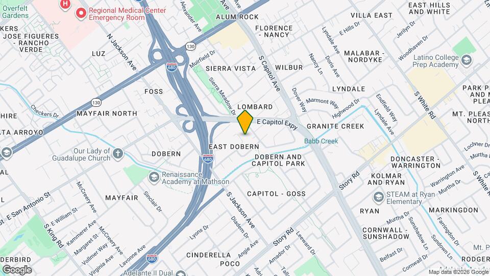 2452 Clyda Dr Map and Location Details