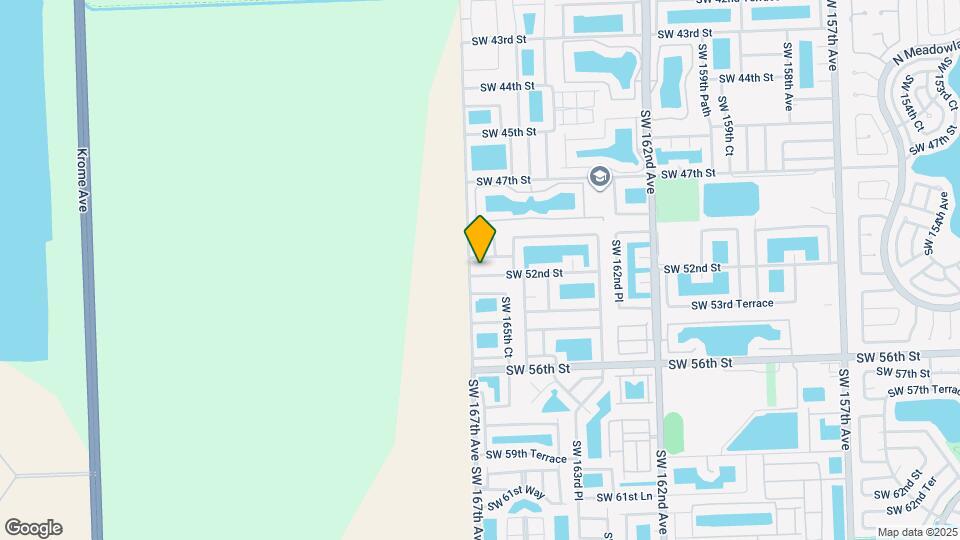 16637 SW 52nd St Map and Location Details