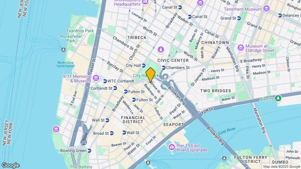 150 Nassau St Map and Location Details