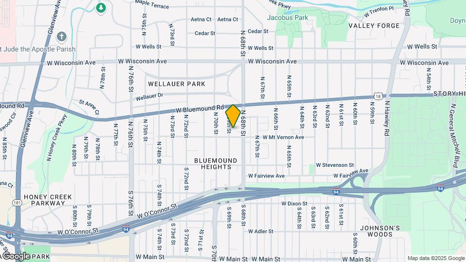 312 N 69th St Map and Location Details