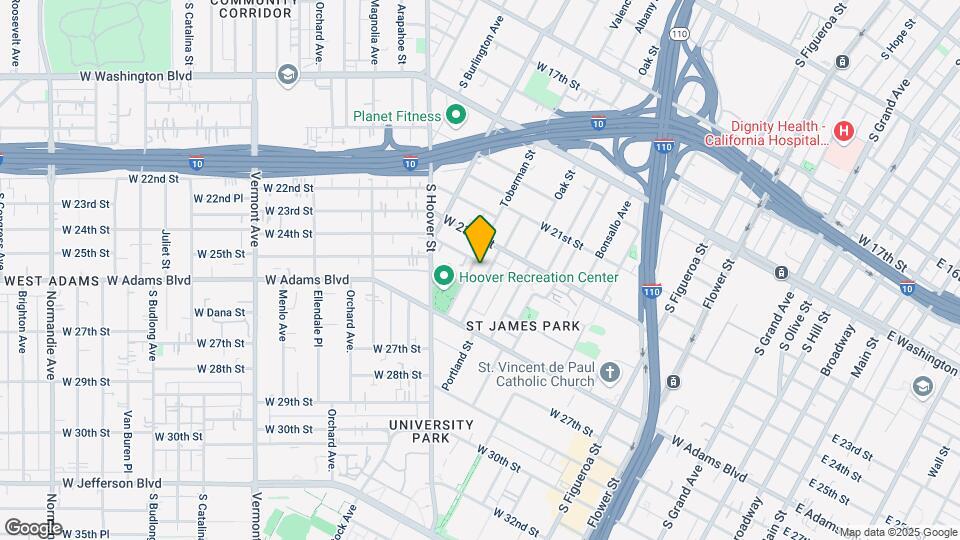2335 Portland St Map and Location Details