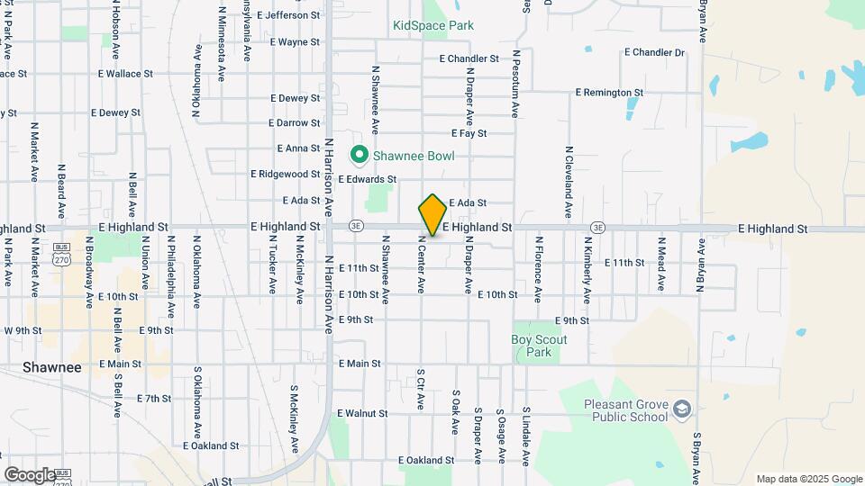 1209 E Whittaker St Map and Location Details