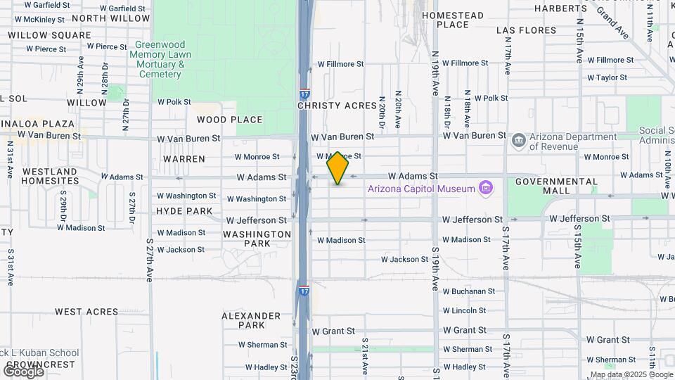 2138 W Washington St-Unit -5 Map and Location Details