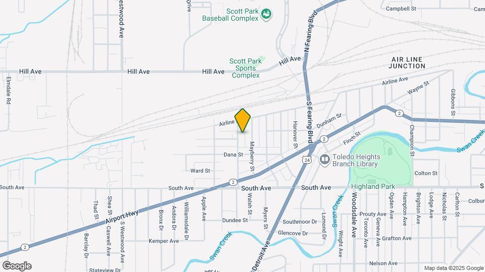 307 Danberry St Map and Location Details