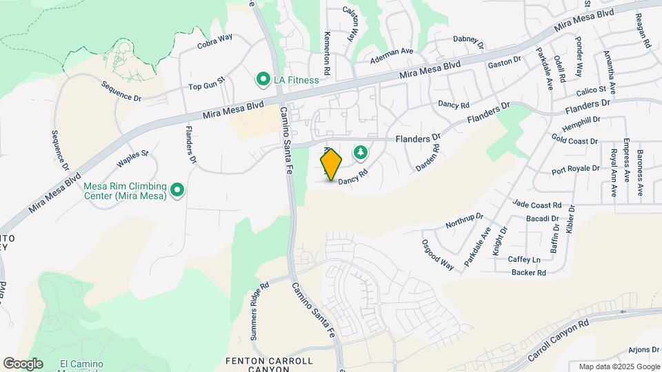 7307 Dancy Rd Map and Location Details