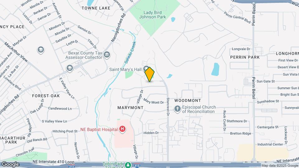 3715 Twisted Oaks Dr Map and Location Details