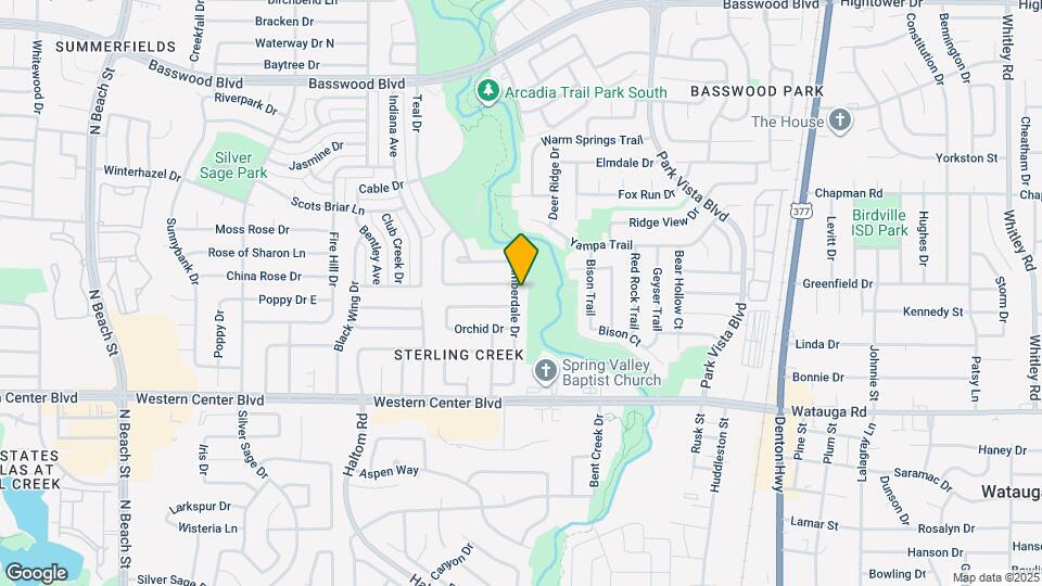 6866 Amberdale Dr Map and Location Details