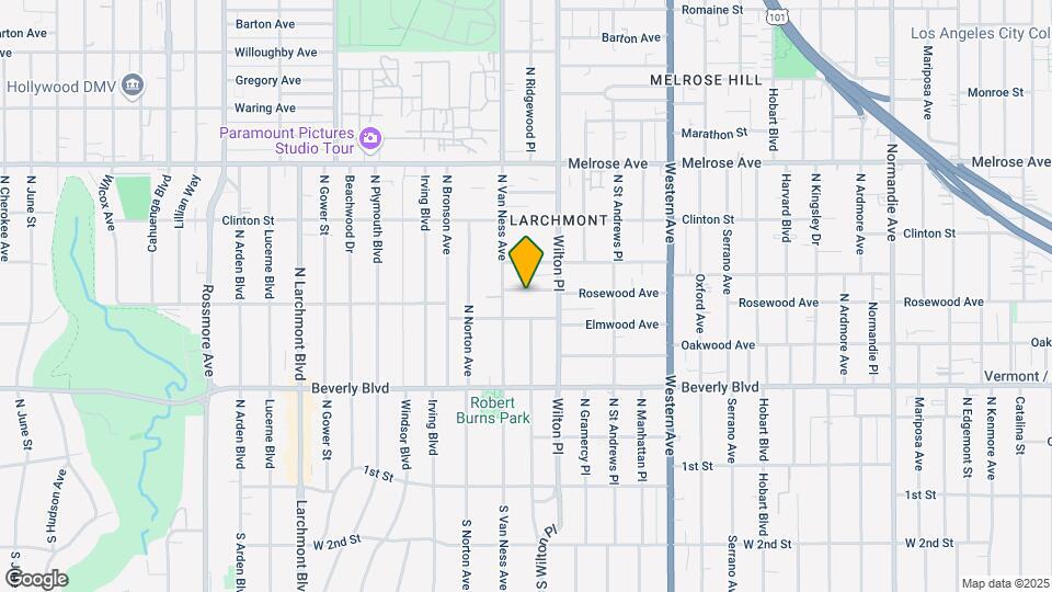 5030 Rosewood Apartments Mapa y Detalles de la Ubicación