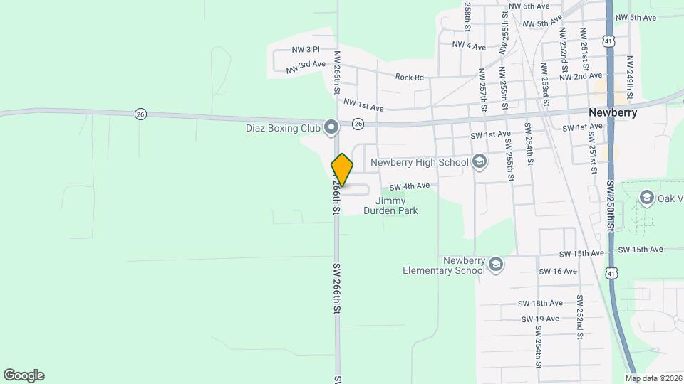 26550 SW 4th Rd Map and Location Details