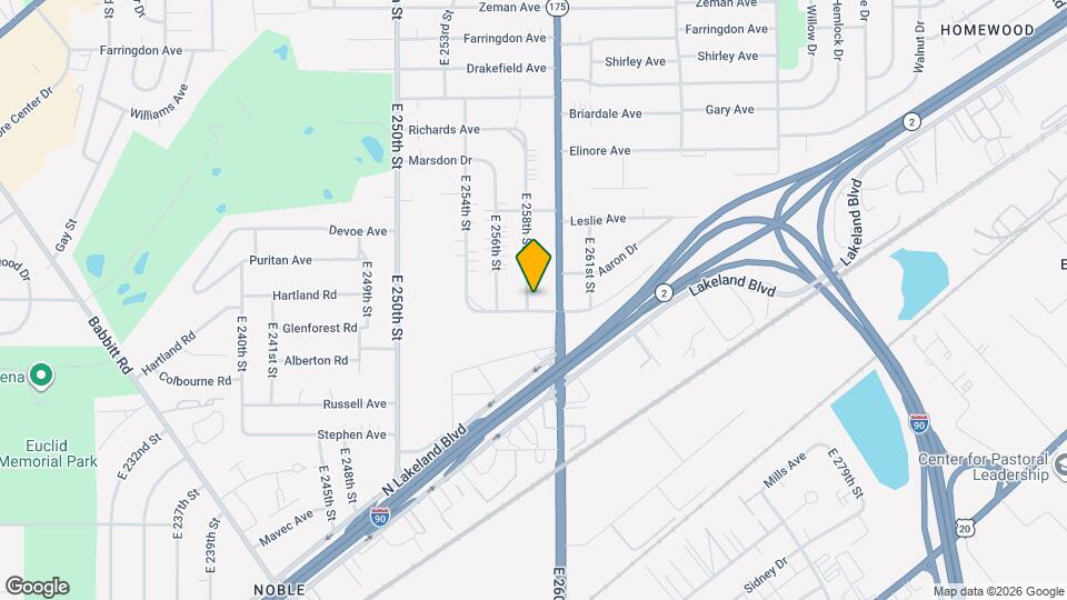 875 E 258th St Map and Location Details