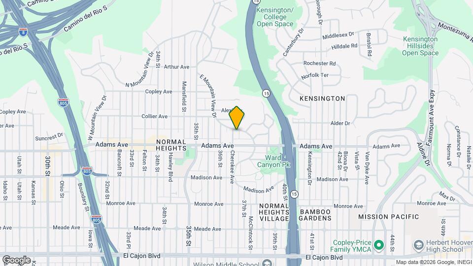 4762 E Mountain View Dr Map and Location Details