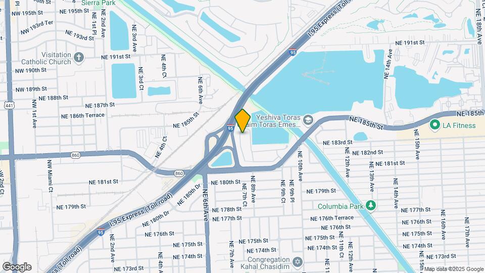 18361 NE 7th Ct Map and Location Details