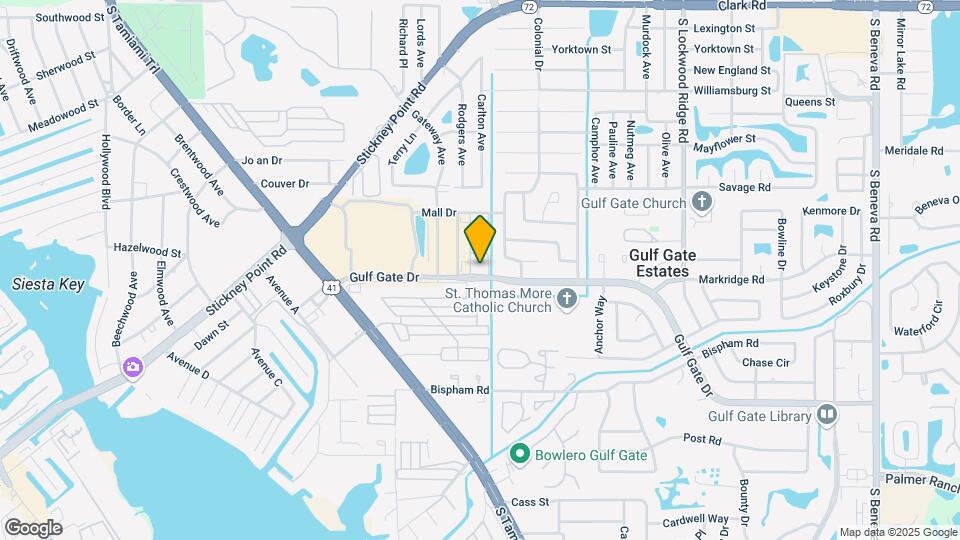 Gulf Gate Mapa y Detalles de la Ubicación
