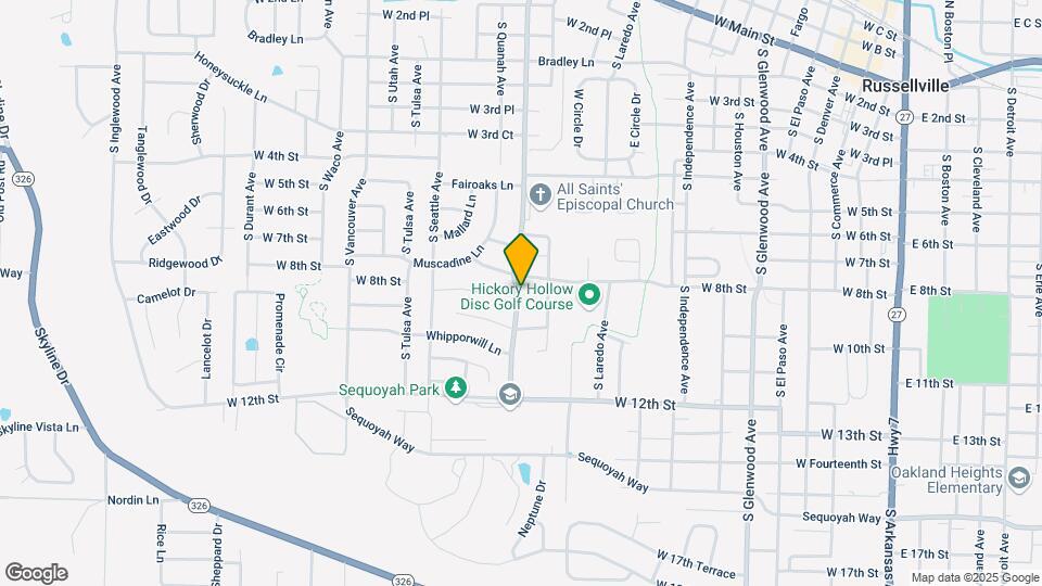 801 S Phoenix Ave Map and Location Details