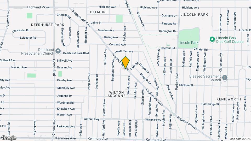 780 Englewood Ave Map and Location Details