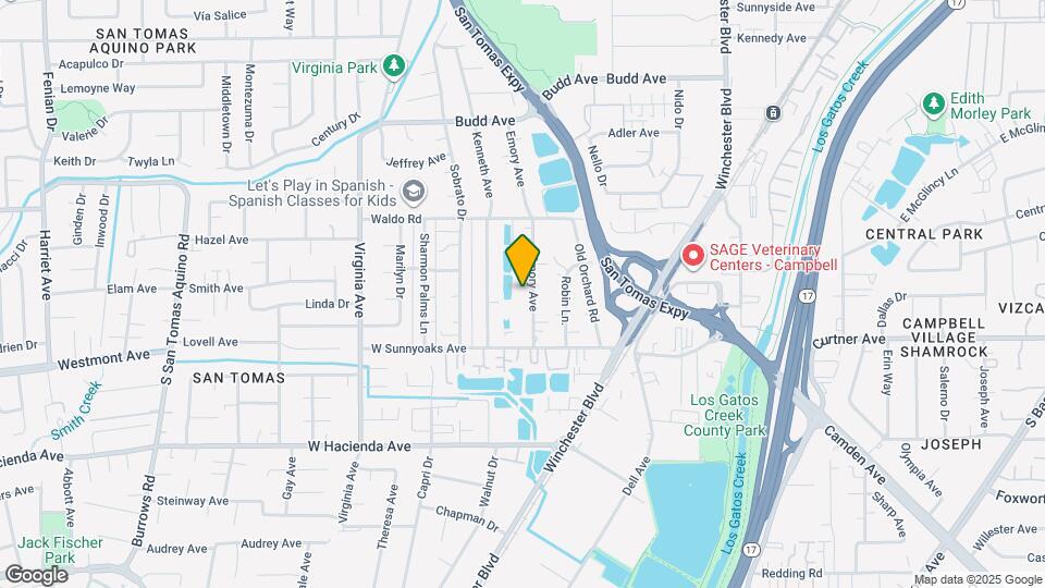 881 Emory Ave Map and Location Details