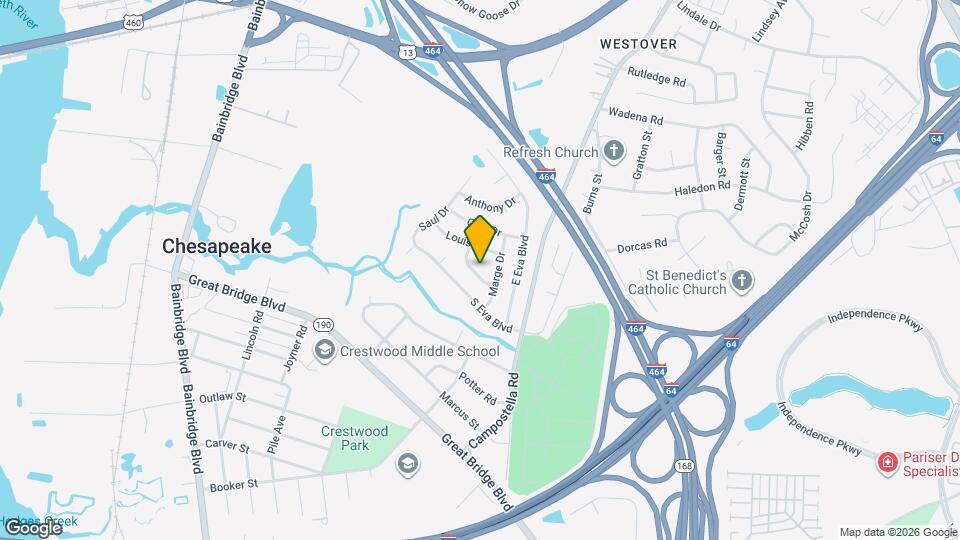 1413 Kate Dr Map and Location Details