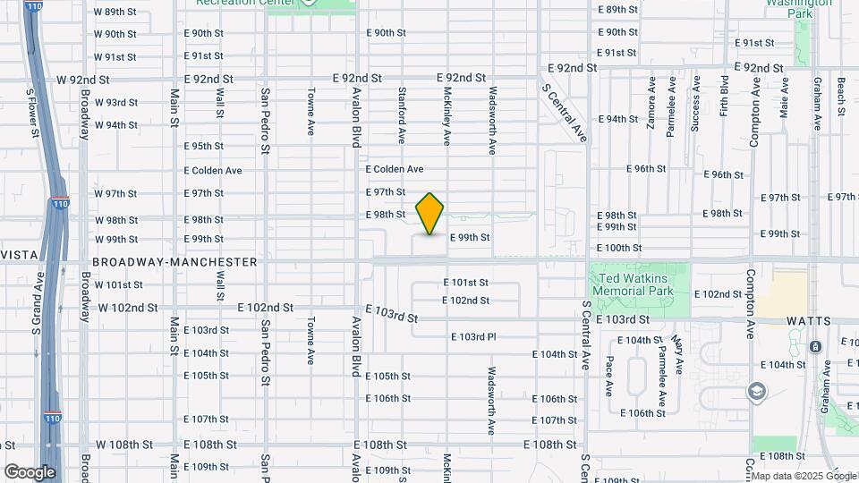 726 E 99th St Map and Location Details