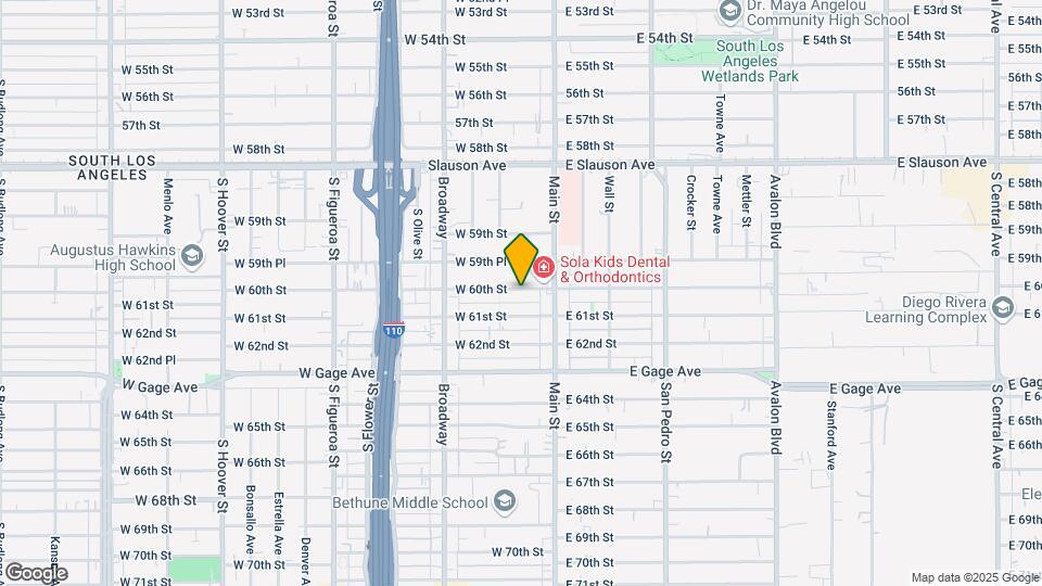 134 W 60th St Mapa y Detalles de la Ubicación