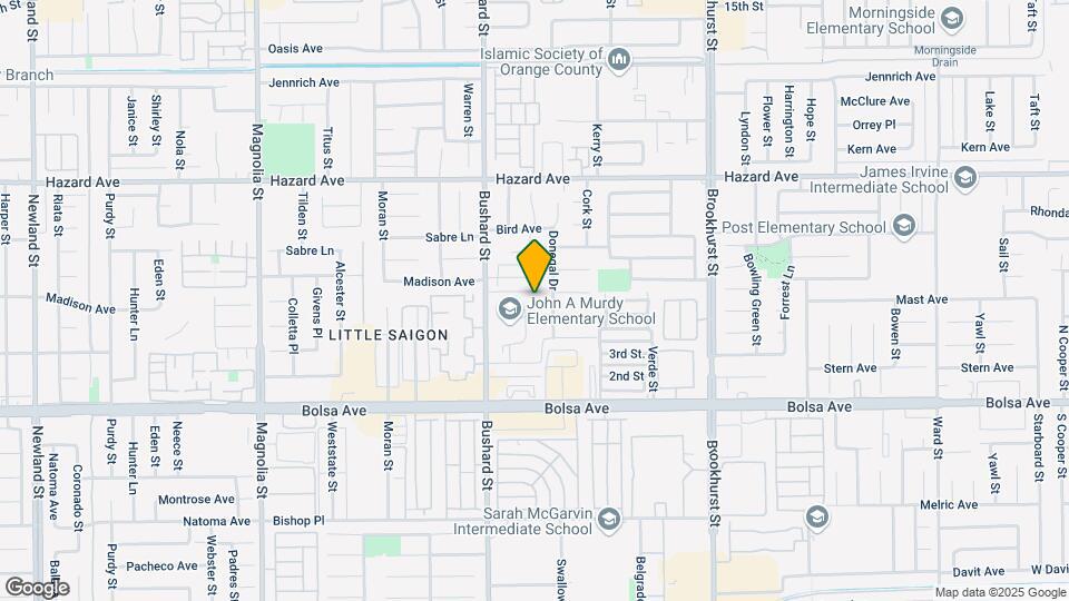 14752 Bushard St Map and Location Details