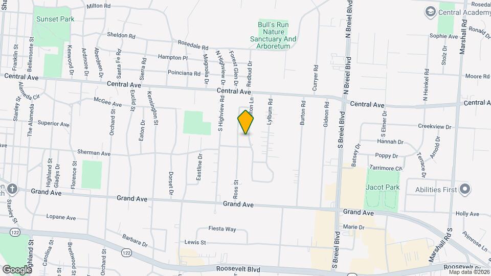 302 Fulton Ln Map and Location Details