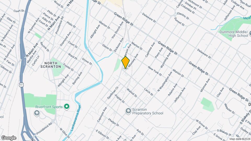 1141 Monsey Ave Map and Location Details