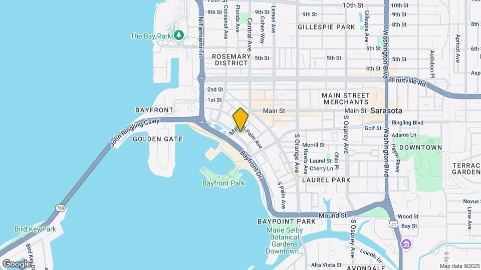 33 S Gulfstream Ave Map and Location Details