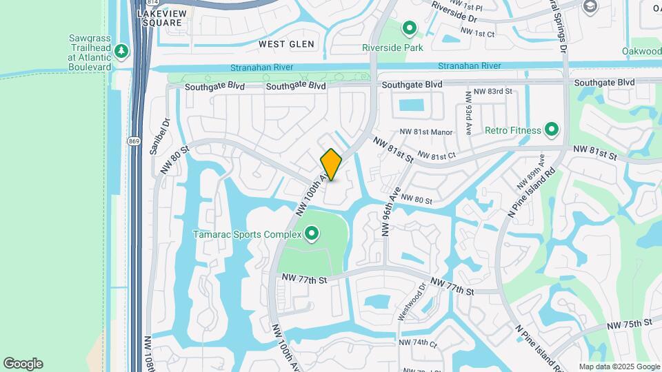 8000 Nob Hl Rd Map and Location Details