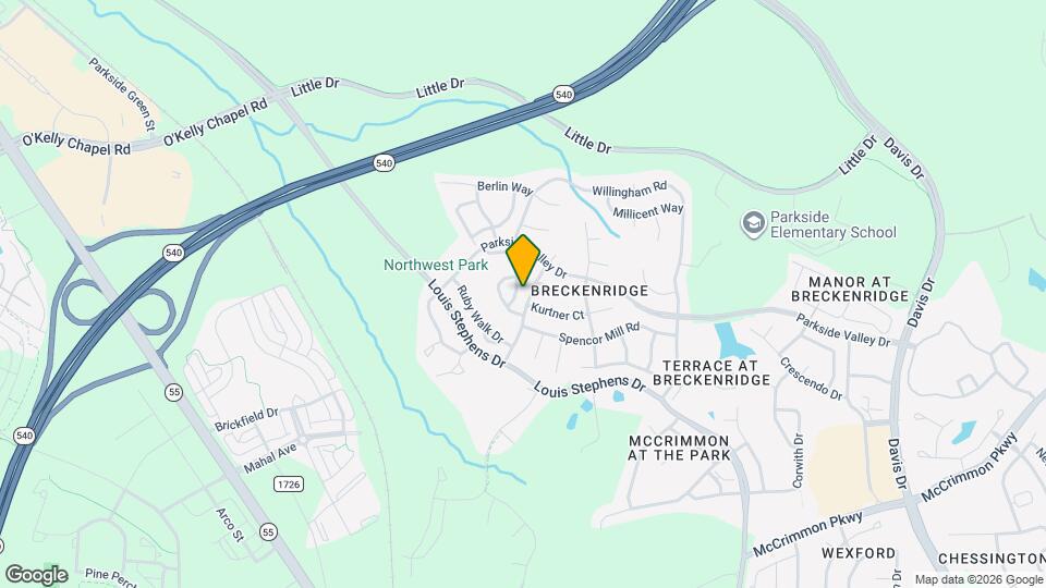 311 Coral Creek Ln Map and Location Details