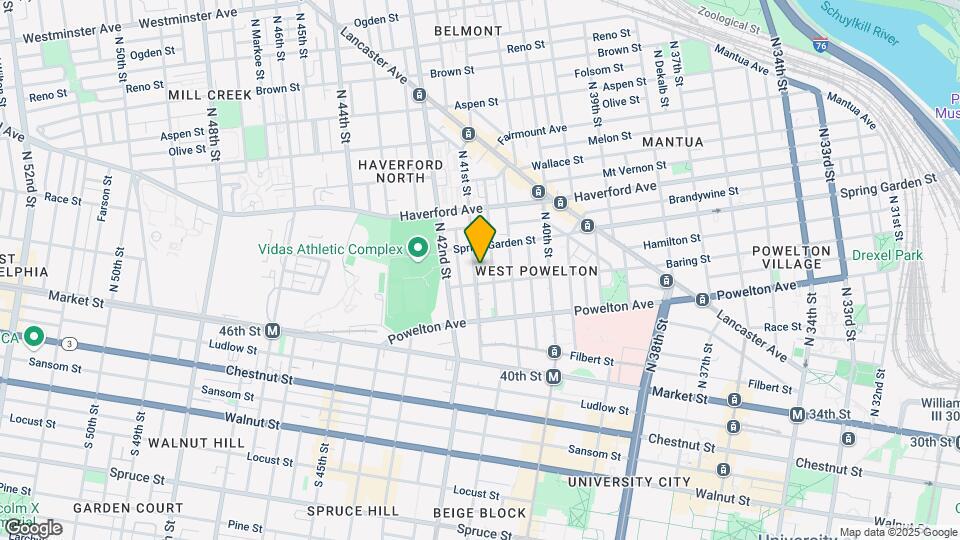 415 N 41st St Map and Location Details