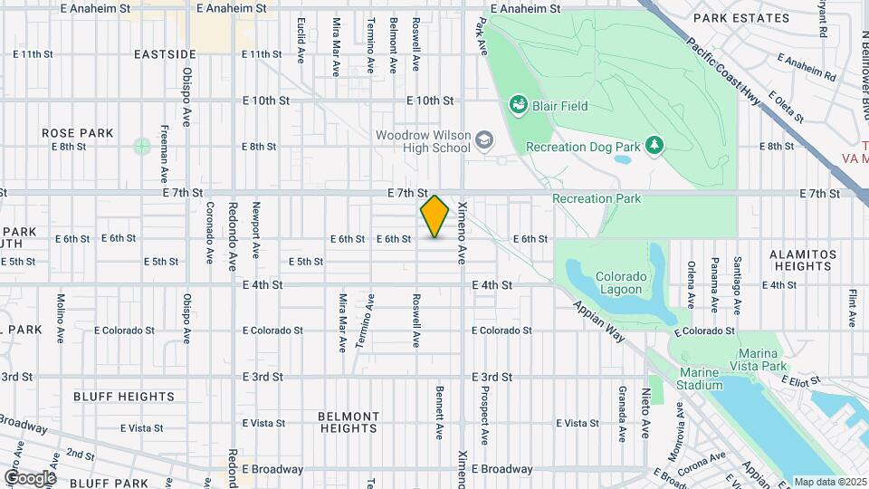 4234 E 6th St Mapa y Detalles de la Ubicación
