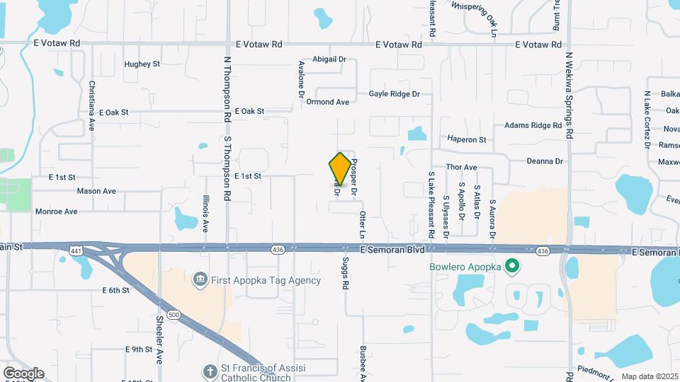 127 S Bulova Dr Map and Location Details