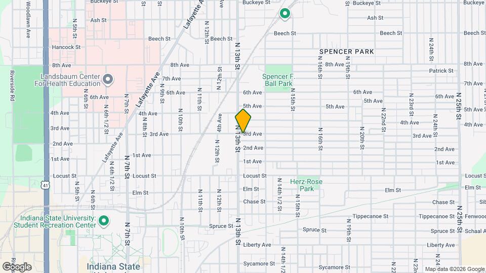 1309 3rd Ave Map and Location Details