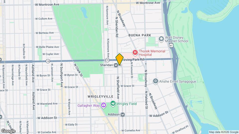 969 W Dakin St Map and Location Details