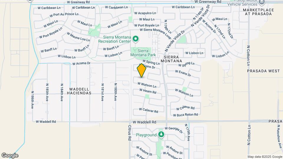 17839 W Crocus Dr Map and Location Details